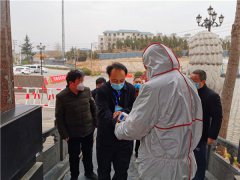 郑州市教育局领导到鹅坡督查指导疫情防控工作